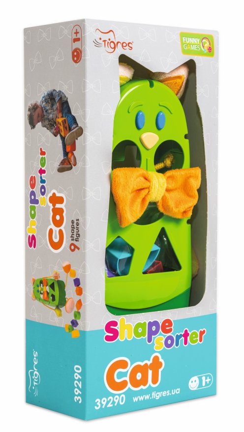 Cat shape sorter discount